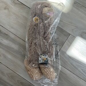 NEW 20" BIG FOOT PLUSH DELUXE PET TOY - ROPE CRUNCHY - WILD SENSORY FUN!